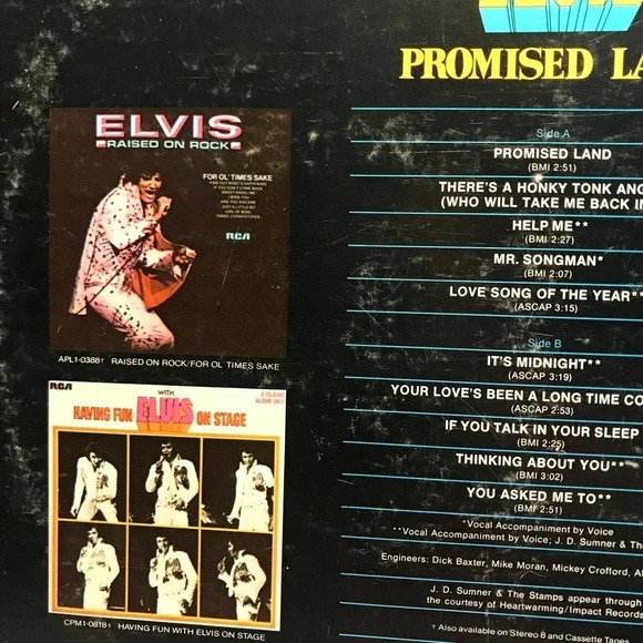Elvis Promise Land RCA 10 Songs - Picture 6 of 8